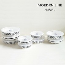 모던라인 도자기 세칸 밀폐찬기 특대/식기류 반찬통, 다이아 특대, 1개