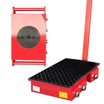 도비캐스터 롤러 대차 중량물 운반 컨테이너 카트, 15톤