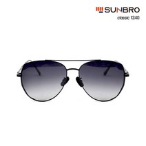 SUNBRO clssic 1240 편광렌즈 메탈선글라스 그라데이션 컬러