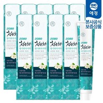 애경 2080 청은차 향기화차 치약 190g x20개, 단품없음