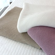 누안누안 마이크로모달 와플 이불 블랭킷, 핑크