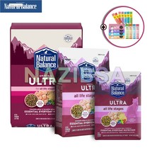 내추럴발란스 캣 오리지날 울트라 전연령 닭&연어 1.36kg/3kg/6.8kg 고양이사료, 간식/지퍼백등 랜덤증정, 1. 전연령 1.36kg / 23.12