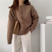 가디건 자켓 JACKET 여성 코디 코튼 재킷 빅사이즈 원피스위에입는 검정 5xl 120 니트 쟈켓 잠바