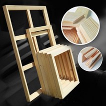 캔버스틀 켄버스 프레임 원형 타원 정왁구 나무 나무, 30x30cm