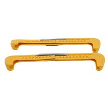 스케이트화 날집 피겨 커버 아이스하키 Universal 2 Pcs Skate Blade Guard Cover Protective Non-slip Pre, 05 yellow