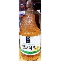 업소 식당 식초 양조 대상 1.8L 식당용 업소용 식자재 대상/식초/양조식초/식자재/식자제식자재쇼핑몰/식자재마트/식당/식당용/업소, 1개