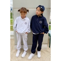 아노락 상하복 반집업 맨투맨 레터링 유아 아동 키즈 주니어 상하복 초등학생 데일리 등원룩