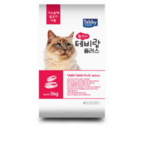 서울사료 테비랑 플러스 고양이 사료 연어, 5kg, 3개