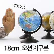 맵소프트 18cm 오션 지구본/달본/화성본/지구의 미니지구본, 5번_18cm 기본 화성본 (18-R)