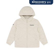 디스커버리_DISCOVERY 30▼ 키즈 물결 퀼팅 경량 패딩 DIVORY