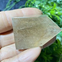 Natura 골든 루티드 쿼츠 크리스탈 자 다면체 스톤 미네랄 스피릿 레이키 홈 데코