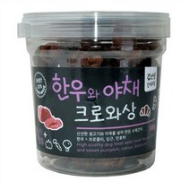 D18 애견 크로와상 (한우와야채) 300g _ 2210228EA, 쿠팡2 본상품선택