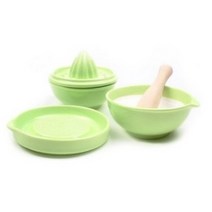 블룸엣홈 이유식조리기세트 그린, 대접1p, 즙짜게1p, 강판1p, 갈절구1p, 나무공이1p, 1개, 1세트