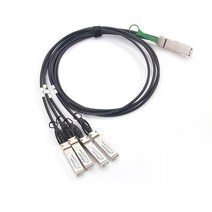 Ipolex 시스코 QSFP-4SFP10G-CU1M용 40G QSFP+ to 4x10G SFP+ 브레이크아웃 DAC 트위낵스 케이블 1m(3.3피트) 40GBASE-CR4 직접 연, QSFP to 4SFP Breakout DAC_for