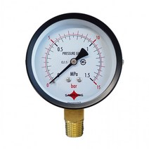 계기 일반 압력계 진공계 연성계 A타입 75파이 동파 누수 게 공사 용접 보일러 스팀용 배관, 75파이25bar