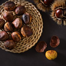 2022년 공주 정안 군밤 공주밤 홀라당 군밤용, 대1kg