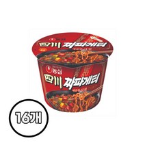 농심 사천 짜파게티 큰사발 115g x 16개, 본상품선택