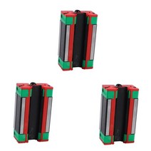CNC 기계 부품 장비용 선형 레일 가이드 블록 3X 스틸 HGH20CA 20mm, [01] 빨간