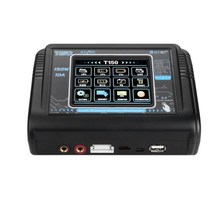 멀티컷터 멀티커터 만능커터 터치 스크린 밸런스 충전 스마트 배터리 충전기 HTRC T150 AC/DC 150W 10A, 1.Black