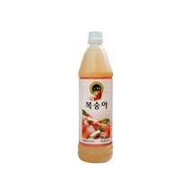 청솔 복숭아 음료베이스 835ml / 과일원액, 3개