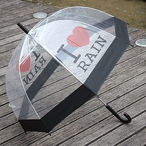 투명우산 돔 블랙보다 60 비닐우산