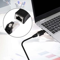cat6 이더넷 어댑터 8p8c 프린터 라우터용 커넥터 컴퓨터 서버 허브 pc, 없음