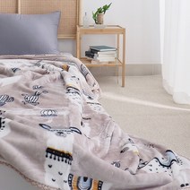 대형 플라넬 밍크 극세사 두꺼운 양면 담요
