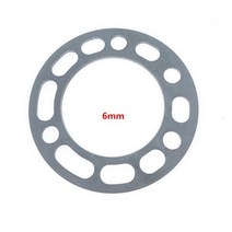 휠 스페이스 허브 스페이서 유니버설 자동차 심 플레이트 2023 뉴 3mm 5mm 8mm 10mm 핏 알루미늄 수정 및 확장, 6mm