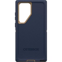OtterBox 갤럭시 S23 울트라용 디펜더 시리즈 케이스 - 블루 스웨이드 신발 (블루)