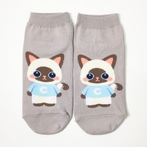 구름공장 냥짱 미니 발목양말