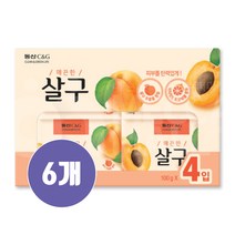 (메카몰) 크리오 동산씨앤지 살구비누 100g 4입, 6개