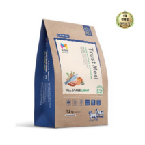 라이브잇 목우촌 트러스트밀 라이트 체중조절 건식사료, 8개, 1.2kg