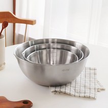 헤킨스 물코 계량 믹싱볼 튼튼한 스텐 믹싱볼 3size 1개