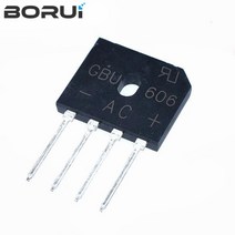 5개/몫 GBU406 브리지 정류기, 07 GBU806