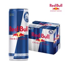 레드불 에너지 드링크 오리지널 250ml 6개입, 레드불 오리지널 250ml 6캔