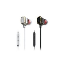 IRIVER 고음질 게이밍 이어폰 ICP-DUAL1 실버, IRIVER 고음질 게이밍 이어폰 IC