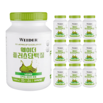 웨이더 플러스 단백질파우더 녹차라떼맛 1020g, 2개