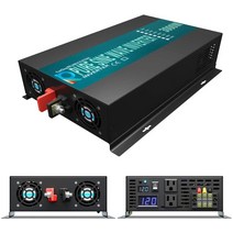 차량 인버터 220v 오프 그리드 순수 사인파 전원 3000w 24v dc ac, 110-120v, 사슴