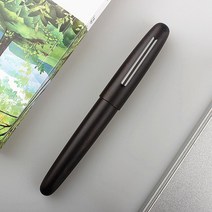 펜촉 선물 Jinhao 9056 천연 나무 만년필 수제 M/F 펜 변환기, 01 ONE PEN, 01 Medium 0.6-0.7mm