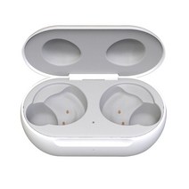 Sam-Sung Eorbuds 충전기 충전기 충전기 충전기 갤럭시 버드를위한 케이스 요람 Bluetooth 호환 무선 이어폰, 하얀색