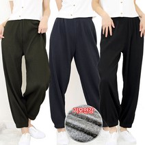 하랑이플 플리츠 밑단주름 몸빼바지 엄마옷(~88까지)