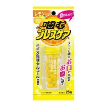 고바야시KOBAYASHI 씹어먹는 브레스케어 레몬민트 25입, 1개
