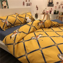 침구 세트 차가운 이불 커버 베개 케이스 매트리스 커버