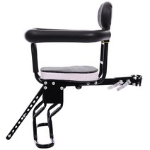 자전거 유아 안장 앞 뒷 좌석 간편 보조 간의의자 어린이 안전 무통증 파워 예비 의자, 블랙 스탠다드 일반 시트 - 탈거