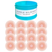 크앤비 실리콘니플패치 12P+틴케이스, 틴케이스(12pcs) / 원형, 1개