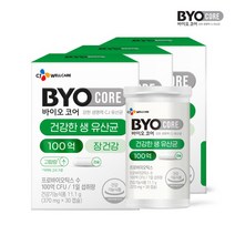 [CJ공식] 바이오코어 100억 유산균 캡슐형 3박스, 없음, 단품, 단품