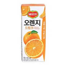 롯데칠성 델몬트 드링크팩 오렌지 (190ml x 48)