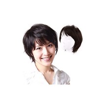 의료용 가발 쇼트 러프 엘레강트 쇼트 항균 방취 UV 차단 풀위그 가발 가발 IU1001P 의료용 베이스 × 인모 믹스 N2 검정에 가까운 갈색 × M