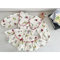 로즈프릴블라우스+치마