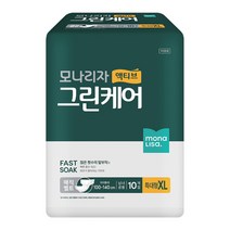 모나리자 액티브 그린케어 매직벨트 성인기저귀 특대형, 1팩, 10매입